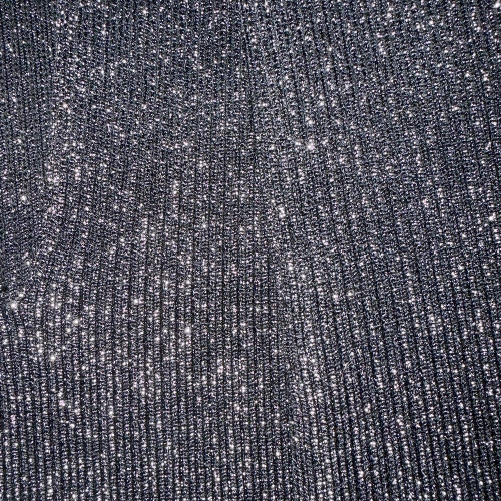 KHAITE Marisole Shimmering Black Long Sleeve Dress Size XS NWT AUTHENTIC - Picture 5 of 5